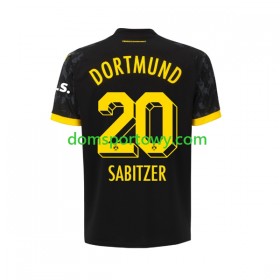 Koszulka Borussia Dortmund Marcel Sabitzer 20 Wyjazdowe Koszulki Piłkarskie 2023-2024 Krótki Rękaw